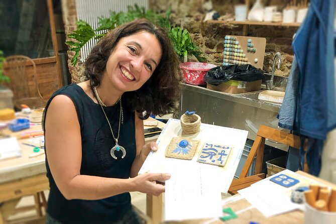 Ceramic Tiles Small Group Workshop in Barcelona - The Tile You Take Home May Not Be Your Own