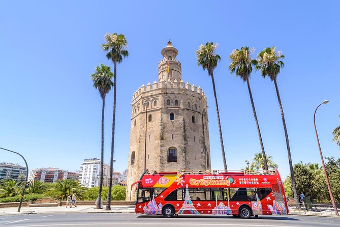 City Sightseeing Seville Hop-On Hop-Off Bus Tour - What you see from Paseo Colón to Plaza de España