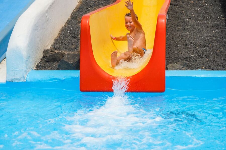 Corralejo: Acua Water Park Entry Ticket - The wave pool brings the park to life