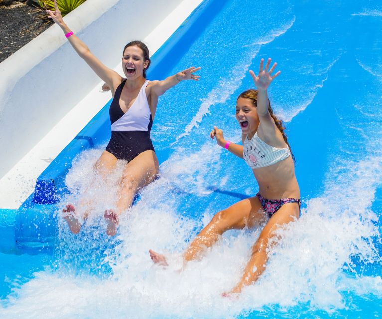 Corralejo: Acua Water Park Entry Ticket - Lockers and float rentals need a little planning