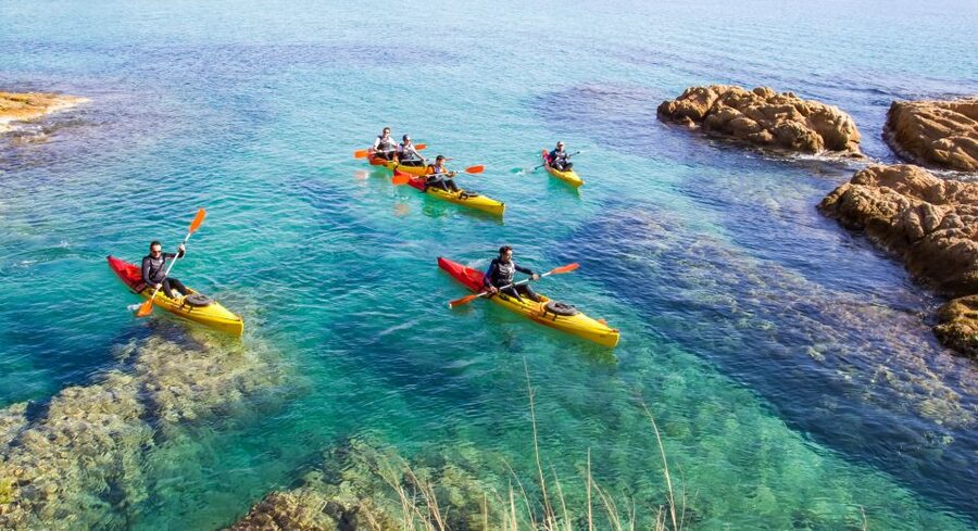 Costa Brava: Sea Caves Kayaking and Snorkeling Tour - The 15-minute beach briefing gets you ready