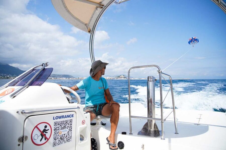 Dénia: Boat Trip & Parasailing Experience with Sunset Option - The boat ride is part of the experience