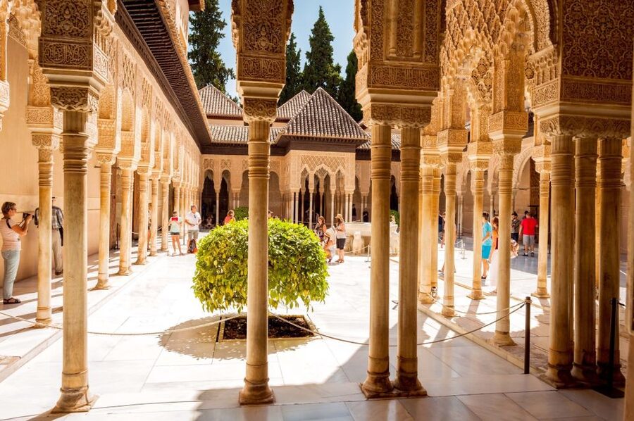 Fast-Track Alhambra & Nasrid Palaces Guided Tour - Three hours, group size, and pace