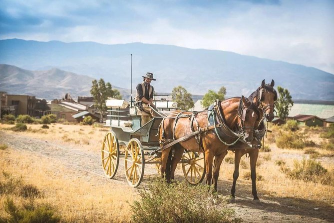 Fort Bravo Entrance Ticket - The horse-drawn cart is more than a photo stop