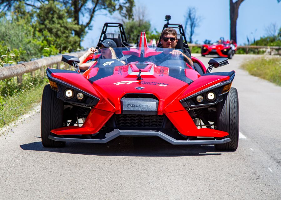 From Andratx: Formula Sunset Driving Tour - From Calvià to the Malgratz stop