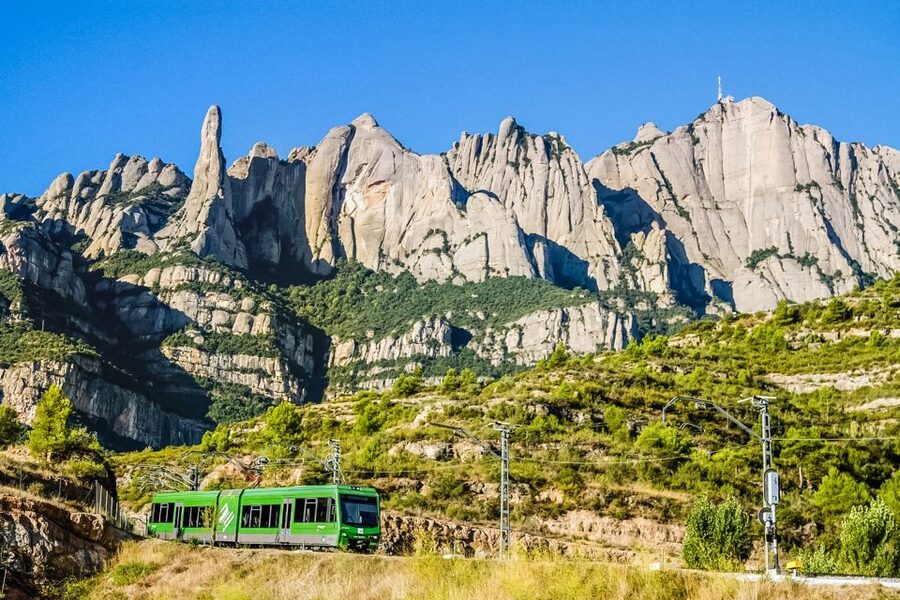 From Barcelona: Montserrat Day Trip with Optional Tickets - The rack railway ride up Montserrat