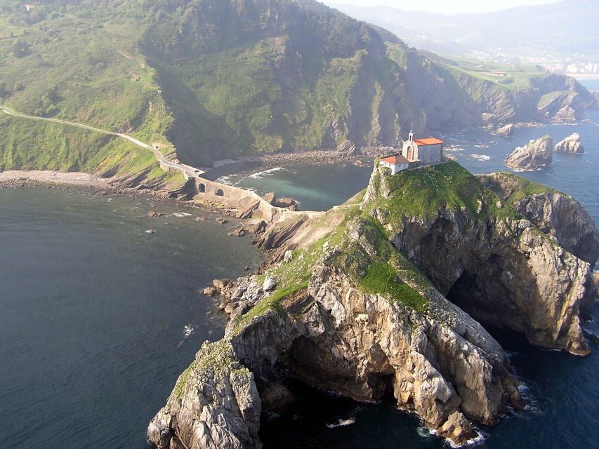 From Bilbao: Gaztelugatxe, Bermeo and Gernika Day Trip - Reaching San Juan de Gaztelugatxe by stone bridge and steps