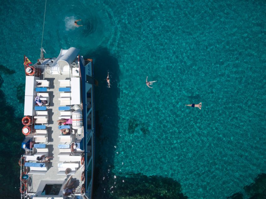 From Cala Galdana: 2-Hour Glass-Bottom Boat Trip - Cala Mitjana and Cala Mitjaneta from the water