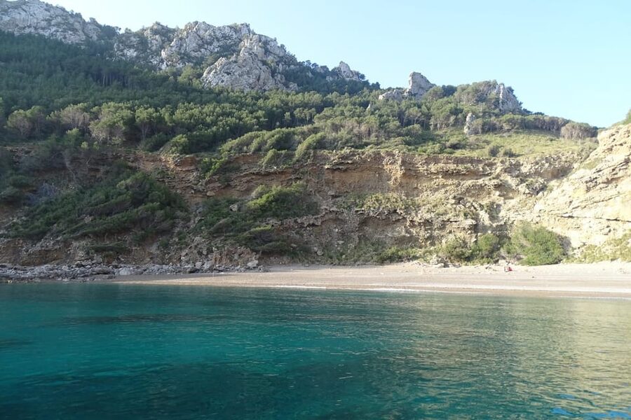 From Can Picafort: Dolphin Watching and Cave Boat Trip - Sea caves and Cap de Pinar