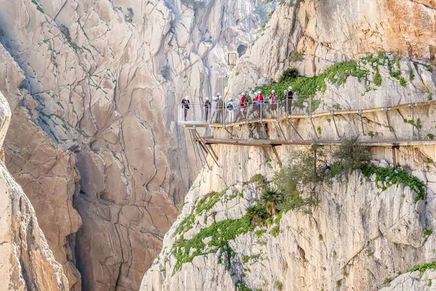 From Costa del Sol: Caminito del Rey Day Trip - High cliffs, river views, and the final bridge