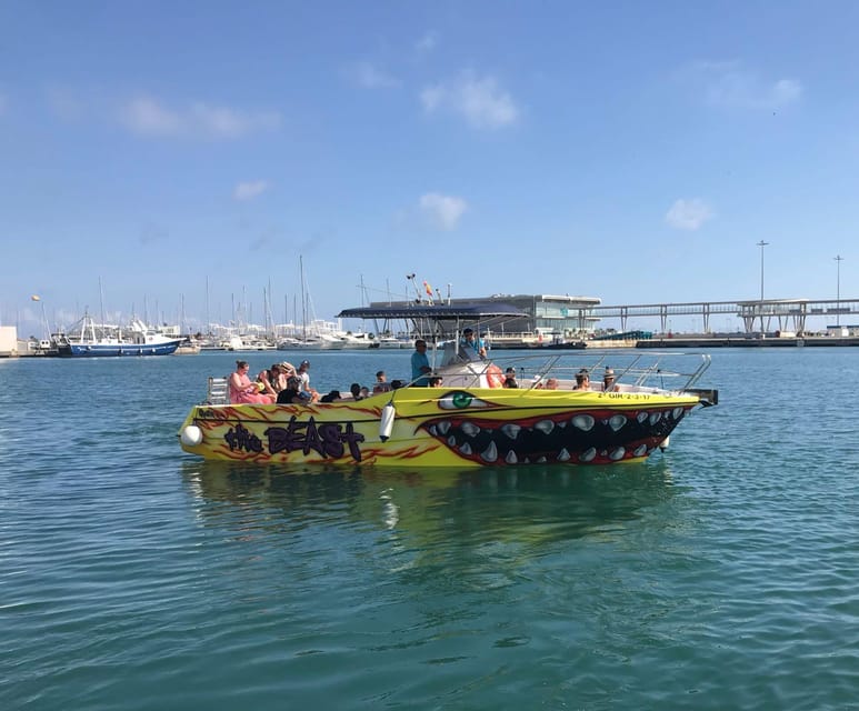 From Denia: Boat Trip to Tallada Cave with Optional Swim - The run toward Tallada Cave