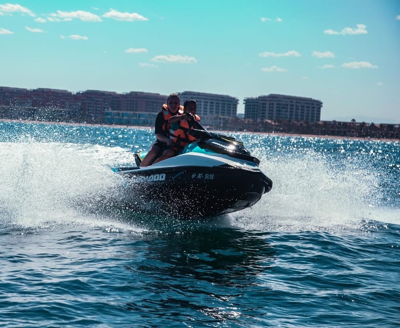From Dénia/Jávea: Cala Blanca Boat Trip with Jet Ski & Lunch - Paella lunch at anchor