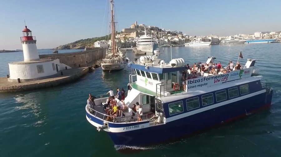 From Ibiza: Same-Day 2-Way Ferry Ticket to Formentera - The ferry from Ibiza Port to La Savina