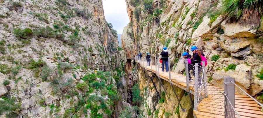 From Málaga: Caminito del Rey Guided Day Trip - The Málaga departure and the ride inland