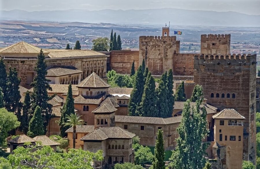 From Malaga: Granada Full-Day Trip with Alhambra - Leaving Malaga and crossing Andalusia