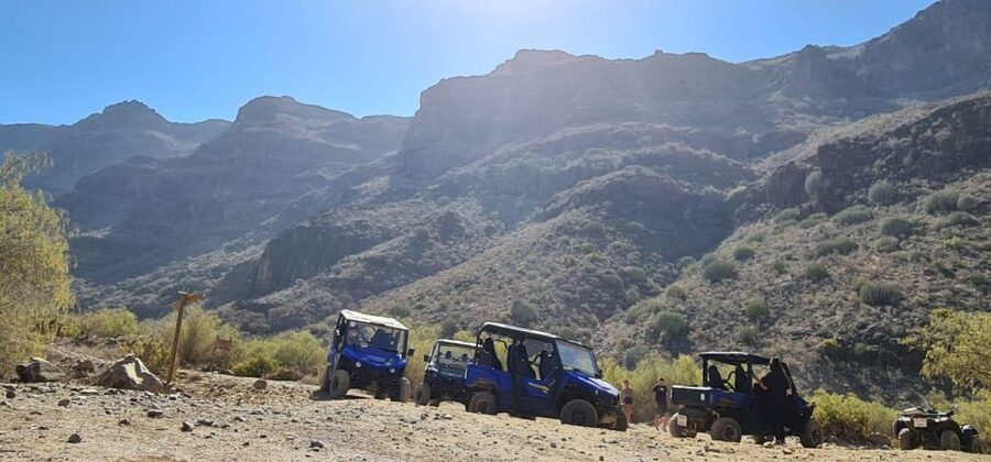 From Maspalomas: Volcanic Landscapes 4-Seater Buggy Tour - Guides, island stories, and photo stops