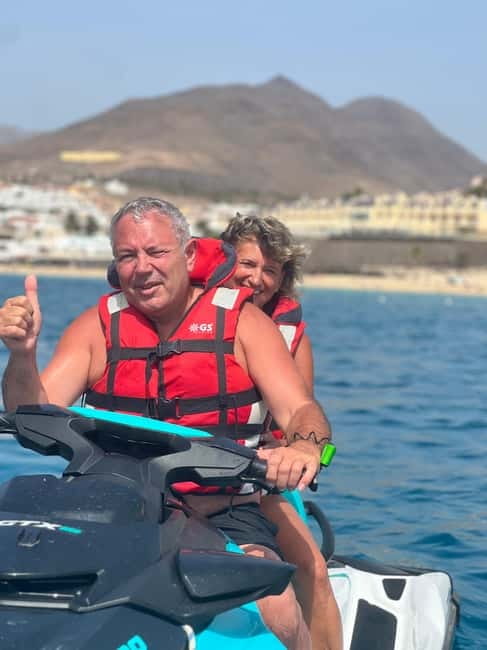 From Morro Jable: Jet Ski Adventure Tour (without license) - Sharing one jet ski and understanding the price