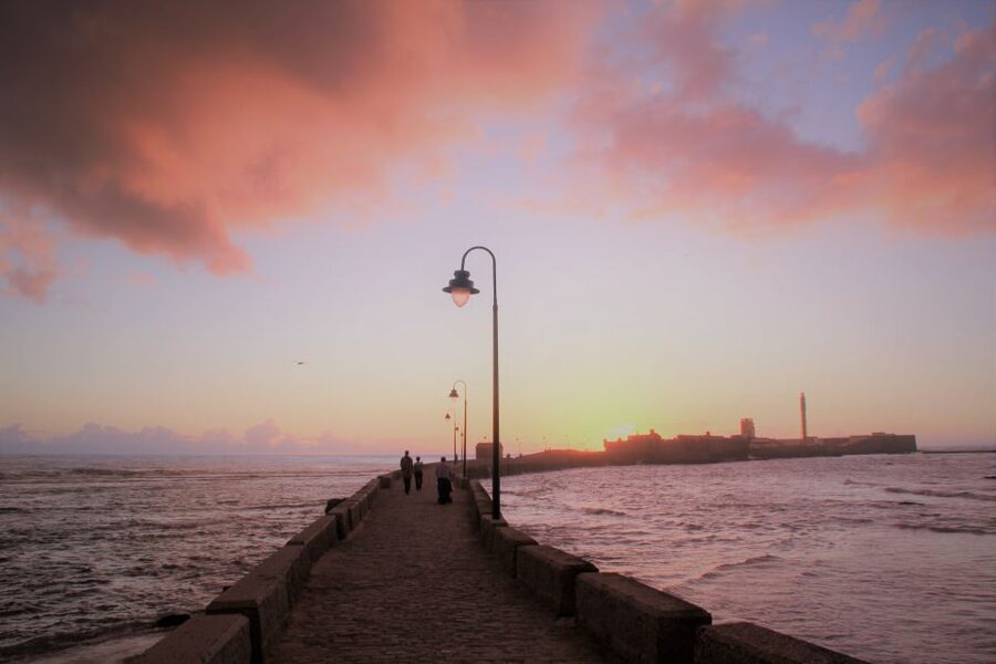 From Seville: Cadiz and Jerez de la Frontera Day Trip - La Caleta Beach and the Atlantic edge