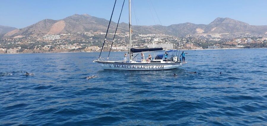 Fuengirola: Dolphin-Watching Sailing Tour with Drinks - The first stretch: Costa del Sol views and calm water