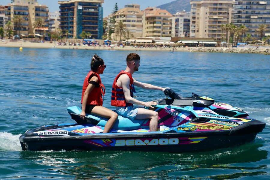 Fuengirola: Jet Ski Rental - What the 30-minute ride feels like