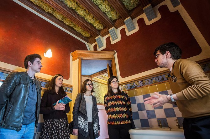 Gaudi´s Casa Vicens Guided Tour - Garden Cafe, Gelato, and Rooftop Views