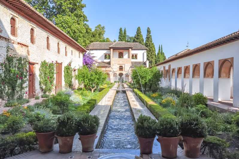 Granada: Alhambra Gardens and Generalife Ticket - The Alcazaba and its sand-colored towers