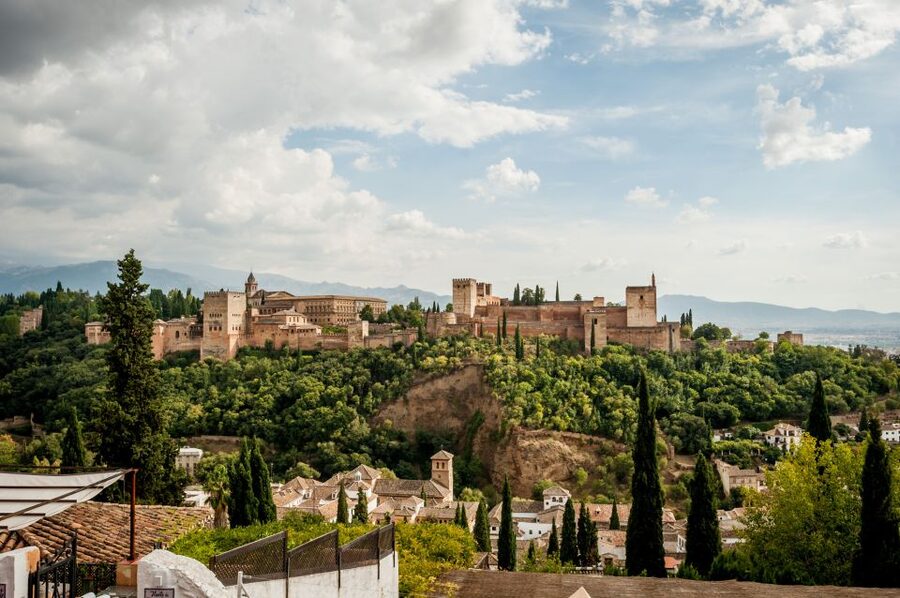 Granada: E-Bike Tour and Fast-Track Alhambra Ticket - Starting at Cuesta de Gomérez