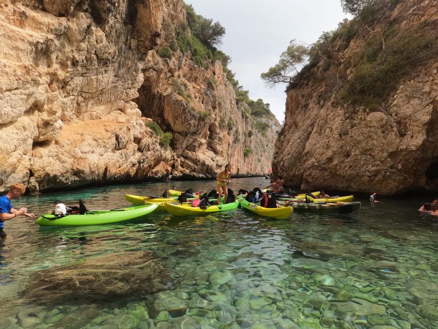 Granadella: Caló, Cova Llop Marí, and Ambolo Kayak Trip - A second break at Ambolo Beach