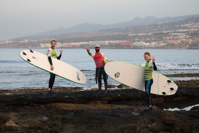 Group Surfing Lesson at Playa de las Américas, Tenerife - Photos that make the coaching more useful