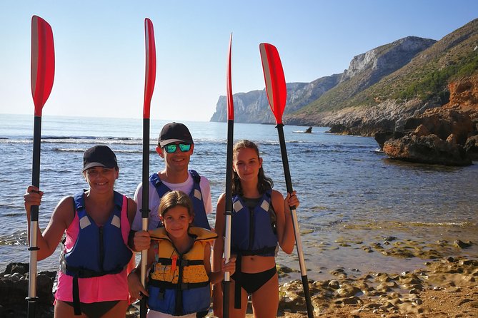Kayak Dénia "Cova Tallada" + Snorkeling + Speleology - The snack that rounds out the outing