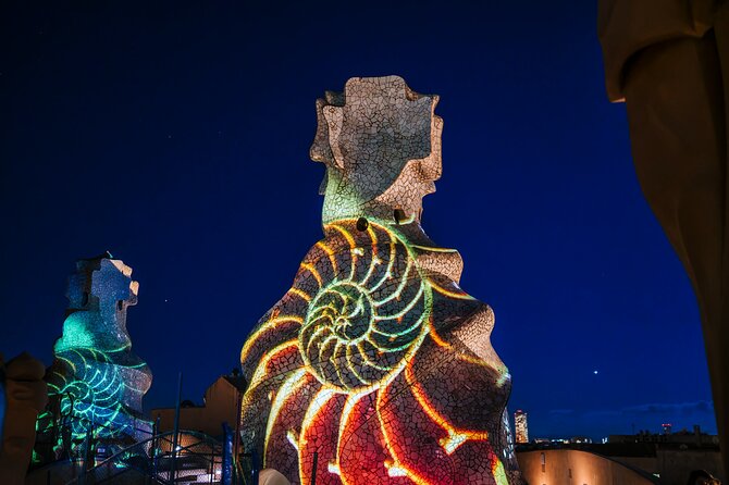 La Pedrera - Casa Mila Night Experience - Six flights lead to the roof, with an elevator option