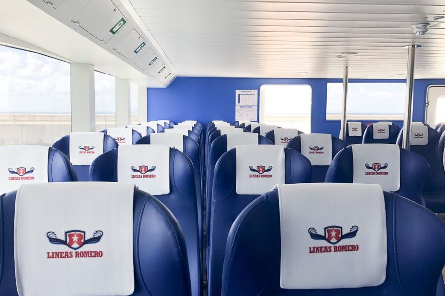 Lanzarote: Return or 1-Way Ferry to Fuerteventura with Wifi - The 30-minute ride across the channel