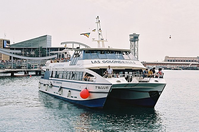 Las Golondrinas Barcelona 60-min Boat Tour - Key points before you book