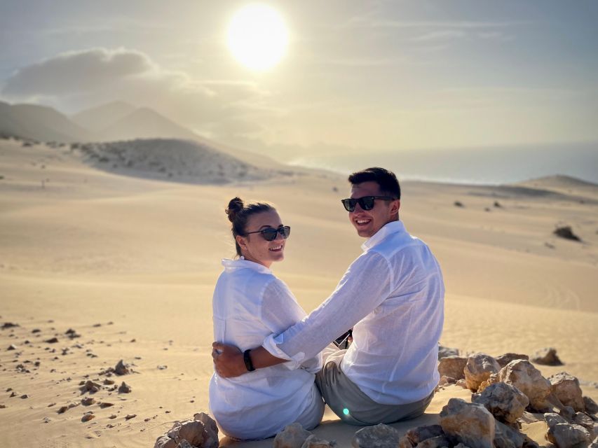 Las Palmas: Fuerteventura Cofete Beach and Desert Safari - North toward the Sotavento Lagoon