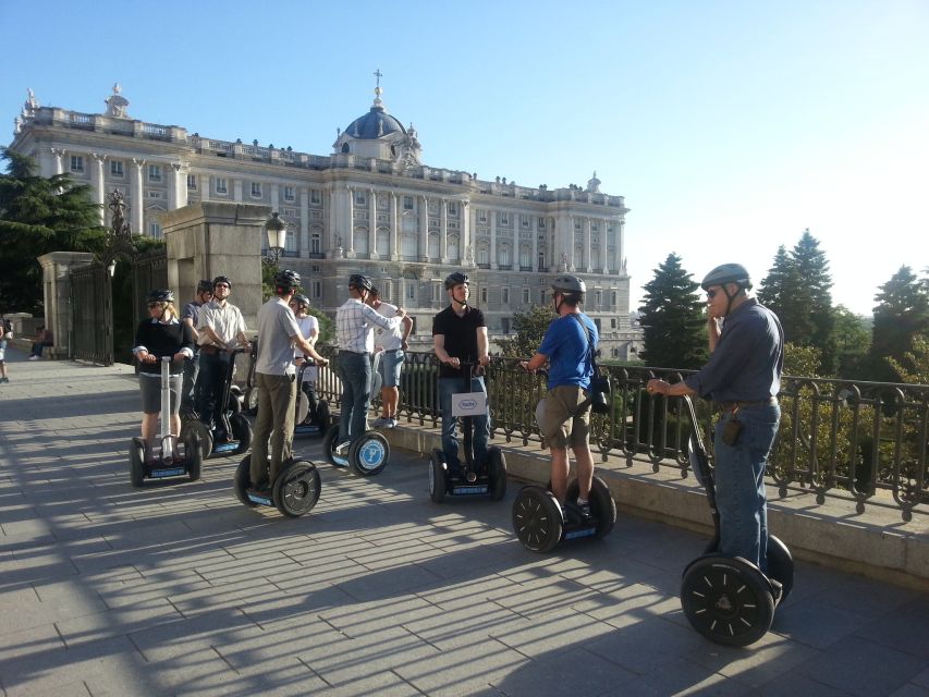 Madrid: 2-Hour Sightseeing Segway Tour - Almudena Cathedral and the Royal Palace area