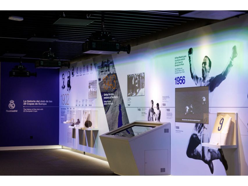 Madrid: Bernabeu Stadium Private Tour - The Real Madrid Museum and its trophy halls