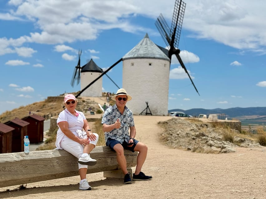 Madrid: Don Quixote de la Mancha Windmills & Toledo Tour - Walking the Cerro Calderico windmills