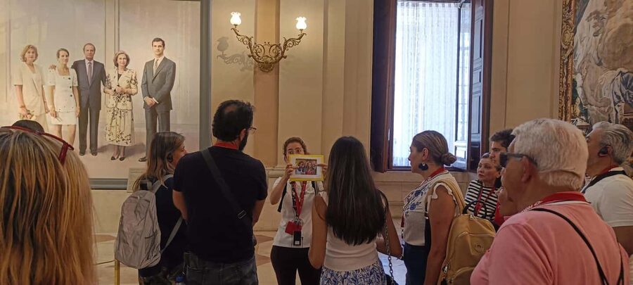 Madrid: El Prado Museum and the Royal Palace Guided Tour - The Royal Palace: grand rooms and royal scale