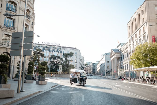 Madrid Express Tour with Local Guide in Eco Tuk Tuk Private - The Spanish Congress and the city’s political heart