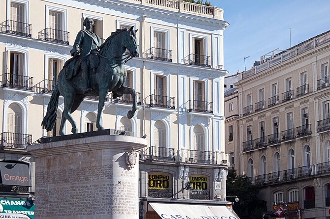 Madrid Historic Centre Food Tour with Authentic Tapas & Wines - The 180-year-old deli and its cured meats
