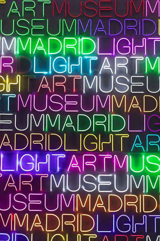 Madrid: Museo de la Luz Entry Ticket - Colored Light, Projections, and Lasers