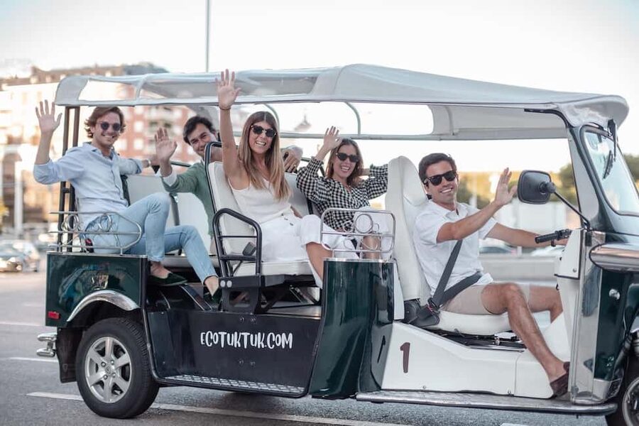 Madrid: Private City Tour by Eco Tuk Tuk - San Miguel, Plaza Mayor, and Madrid’s old center