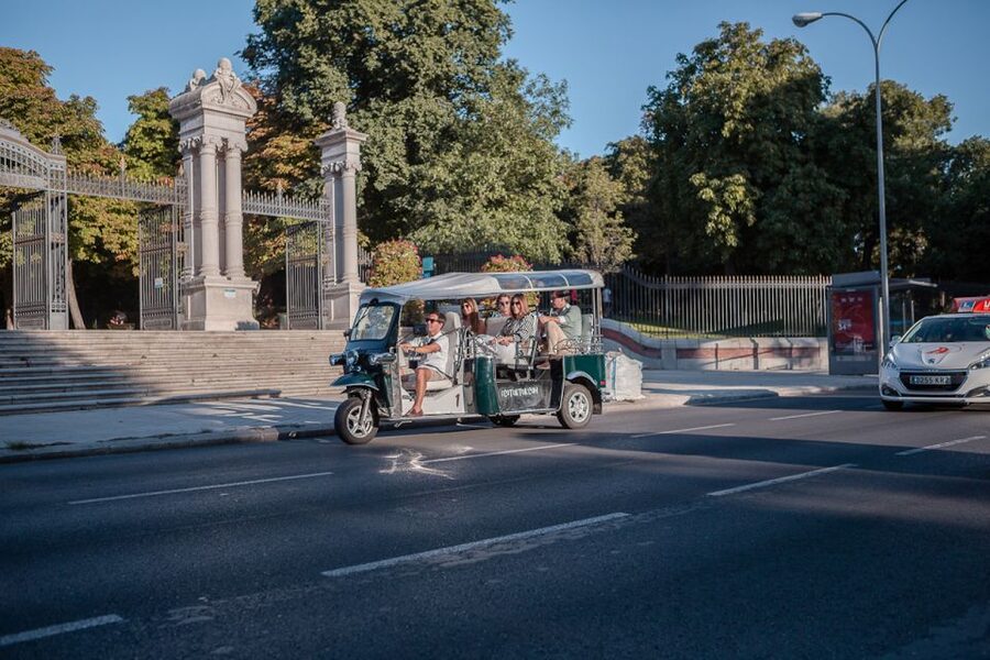 Madrid: Private City Tour by Eco Tuk Tuk - Literary Madrid in Las Letras