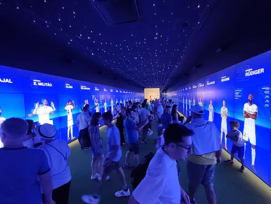 Madrid: Santiago Bernabéu Stadium Guided Tour - Ending at the Real Madrid stores
