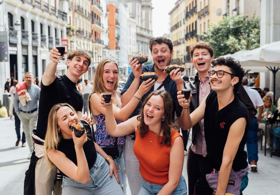 Madrid: Tapas Food Tour with Drinks and Food - Four eateries, four different tastes