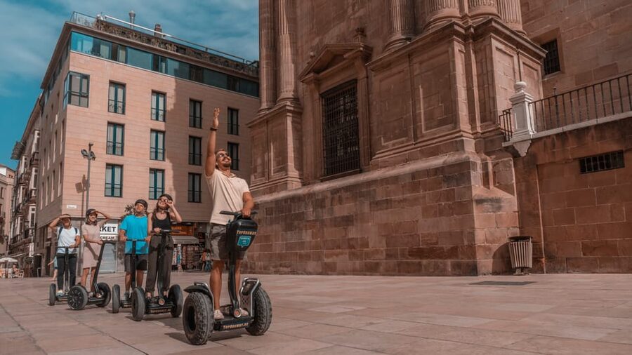 Malaga: 2-Hour Monumental Segway Tour - Roman theater and the Alcazaba