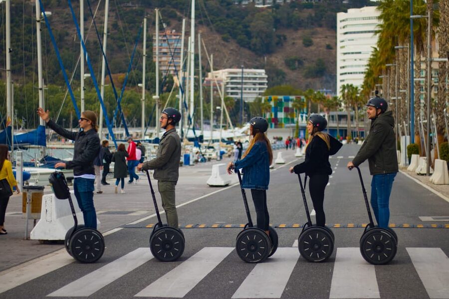 Malaga: 2-Hour Monumental Segway Tour - The climb to Gibralfaro’s high viewpoint