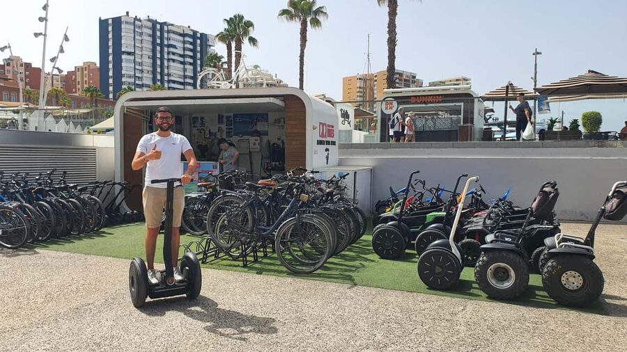 Malaga: Gibralfaro Castle, Bullring and Port Segway Tour - The Alcazaba, with time for a quick look