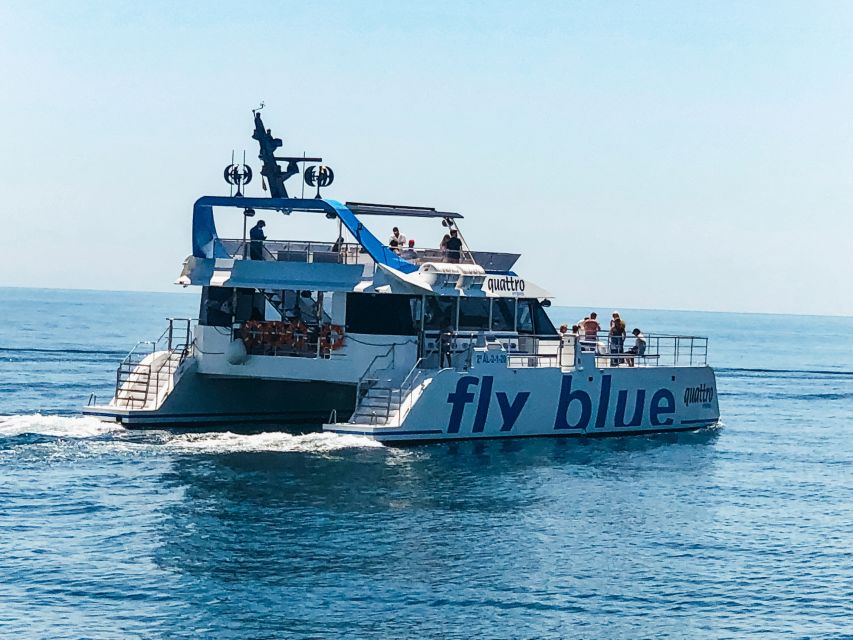 Málaga: Scenic Catamaran Cruise - The bow nets, shade, and onboard comfort