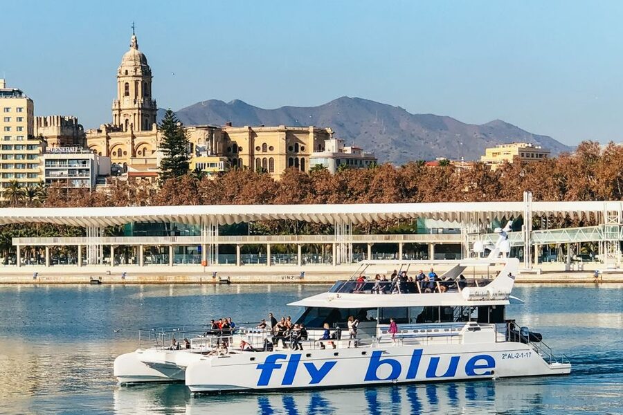 Málaga: Scenic Catamaran Cruise - Swimming is a bonus, not a promise